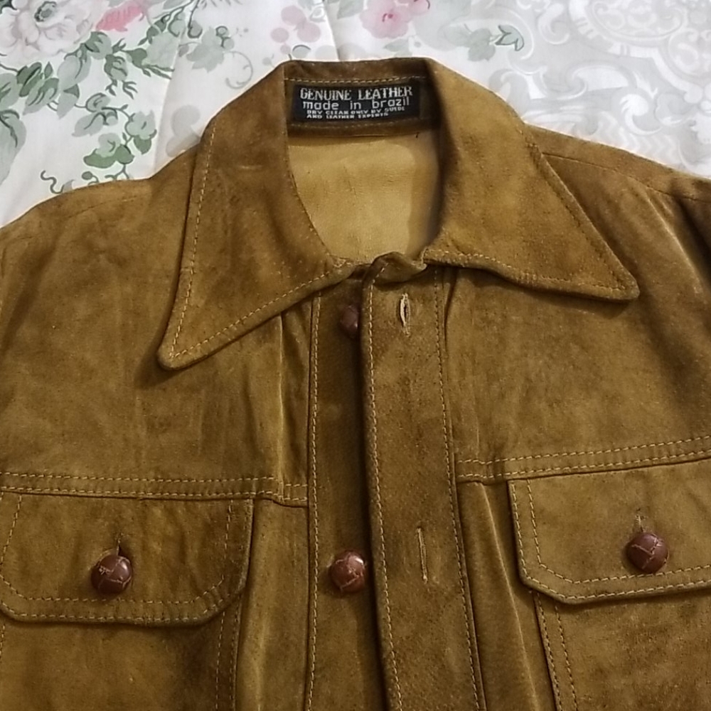 Vintage Genuine Leather Jacket - 1960s/1970s